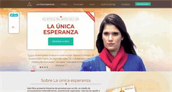 Desktop Screenshot of launicaesperanza.org