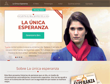 Tablet Screenshot of launicaesperanza.org